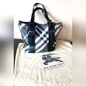 Burberry beat check Victoria tote bag